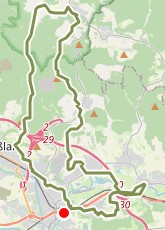 Radtour über Wetzlar, Niedergirmes, Hermannstein, Aßlar, Großaltenstädten, Hohensolms, Blasbach, Simberg, Naunheim, Dorlar, Garbenheim, Forum
